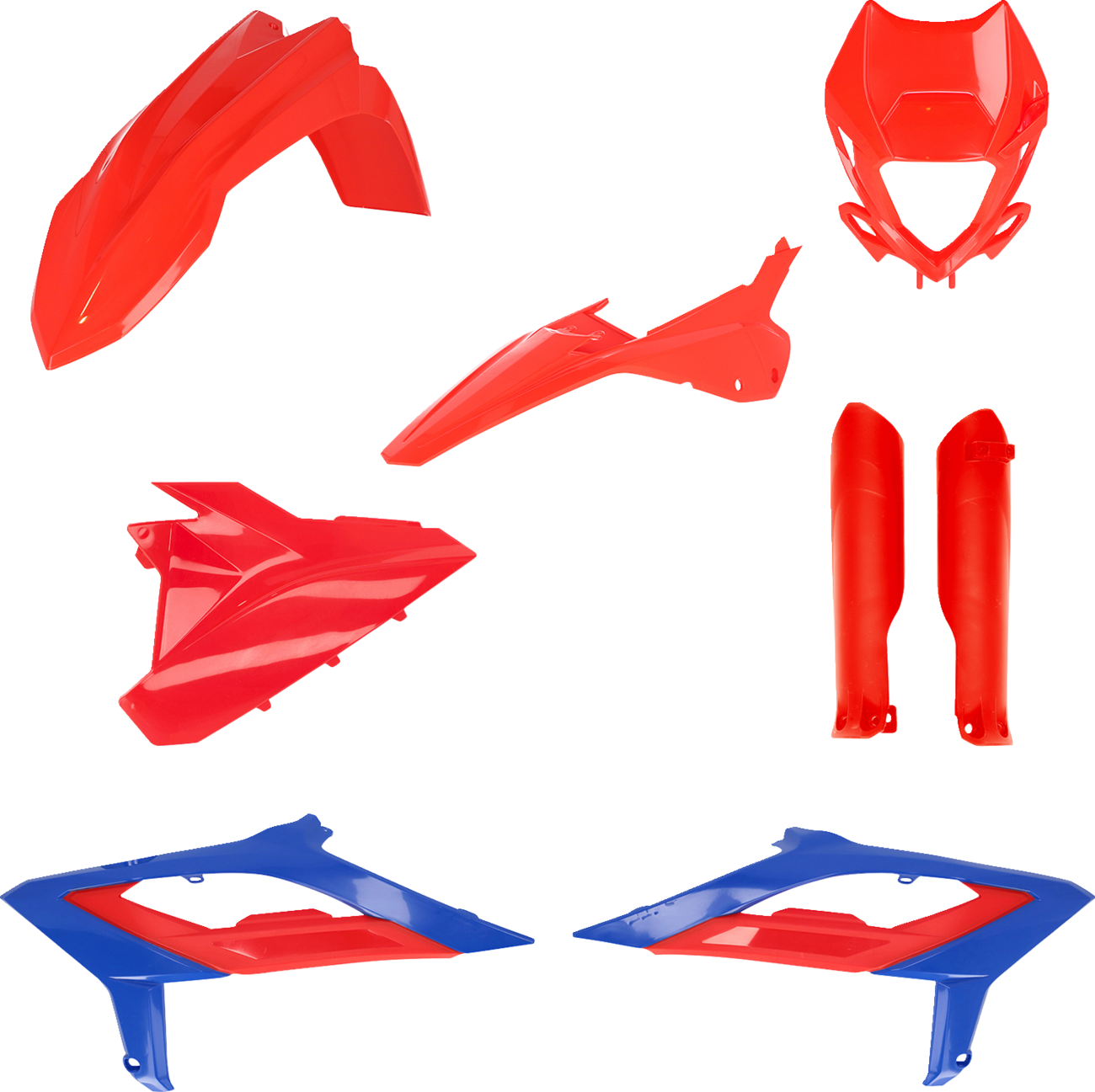 ACERBIS Full Replacement Body Kit OEM '23 Red/Blue 2979667705