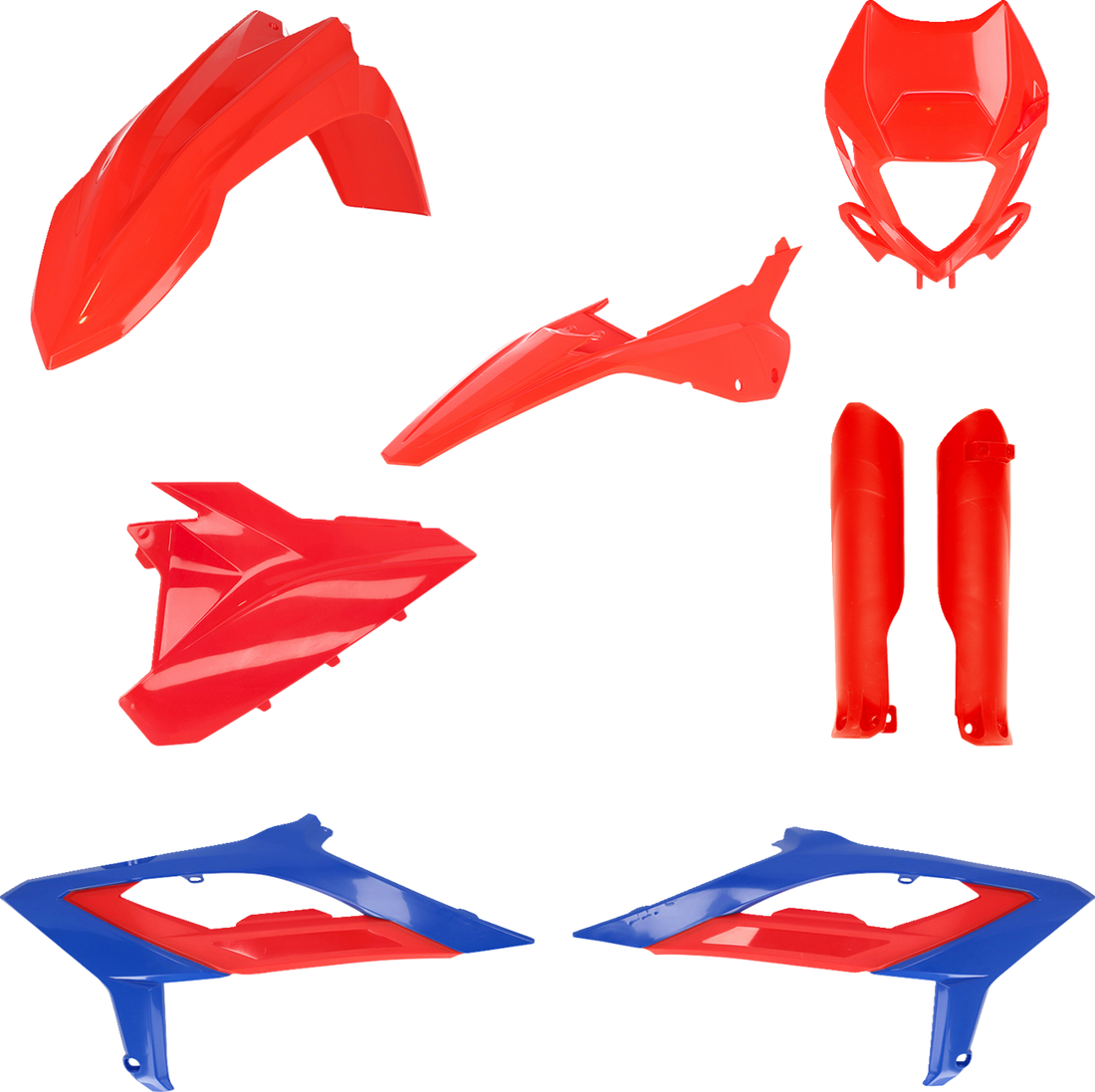 ACERBIS Full Replacement Body Kit OEM '23 Red/Blue 2979667705