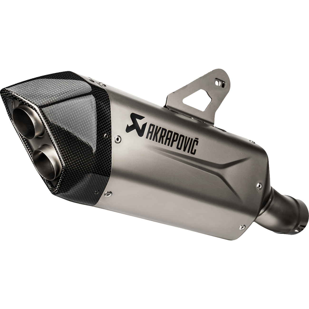 AKRAPOVIC Slip-On Line Muffler Titanium Silver SB13SO4HJGT