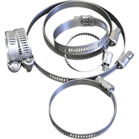 HELIX Hose Clamps Worm Drive 10 Pack