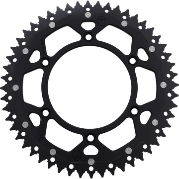 MOOSE RACING Dual Sprocket Black 52 Tooth