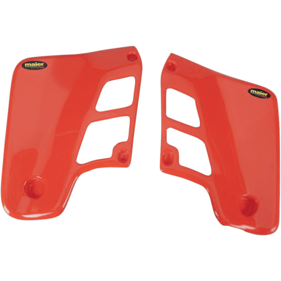 MAIER Radiator Scoops CR500 '86-'88 Orange 600157