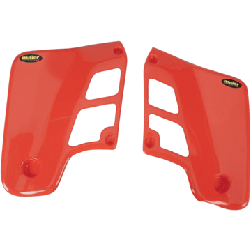 MAIER Radiator Scoops CR500 '86-'88 Orange 600157