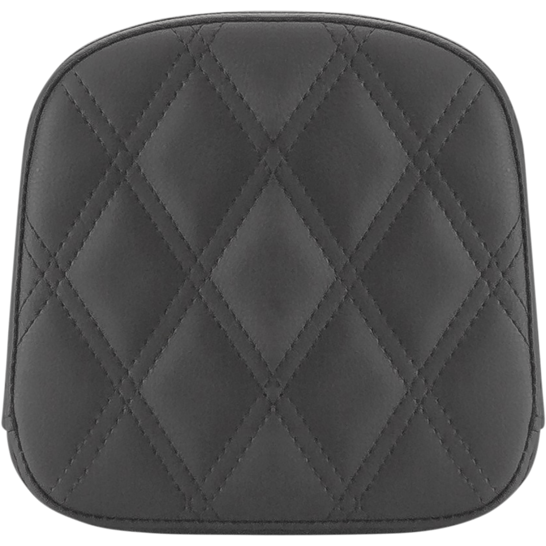 SADDLEMEN Sissy Bar Pad Lattice Stitched Black FL '99-'23 040743