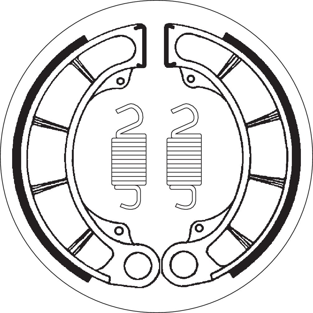 SBS Brake Shoes Honda