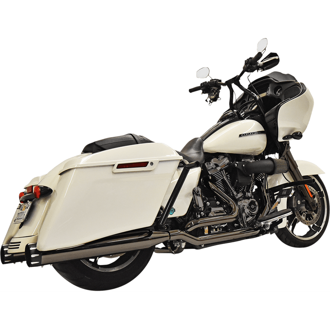 BASSANI XHAUST Dual Mercury Full Exhaust M8 FL