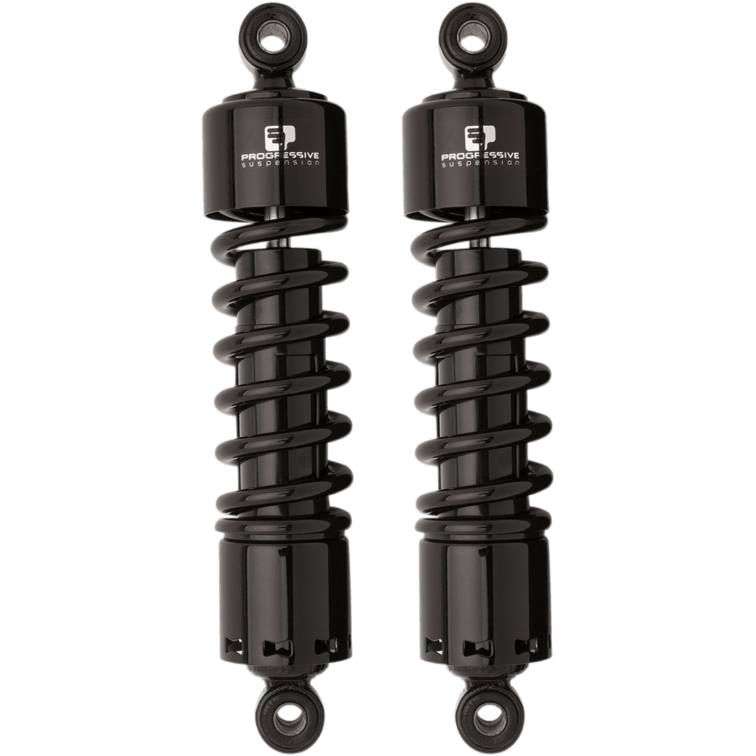 PROGRESSIVE SUSPENSION 412 Series Shock 12" Heavy Duty Black Dyna 4124036B