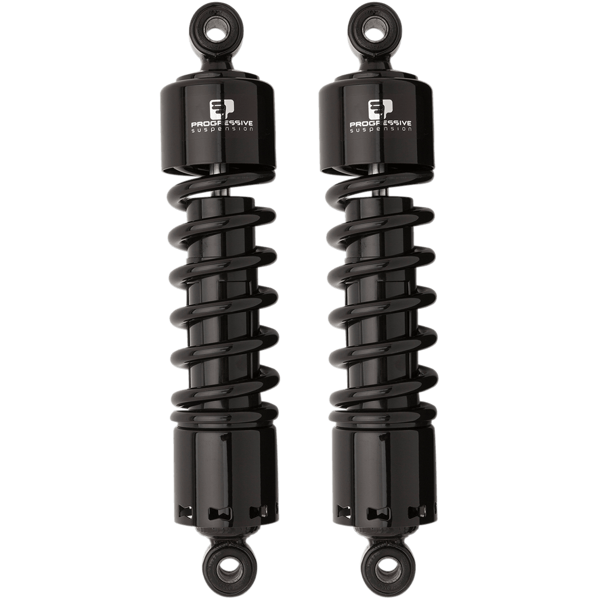 PROGRESSIVE SUSPENSION 412 Series Shock 12" Heavy Duty Black Dyna 4124036B