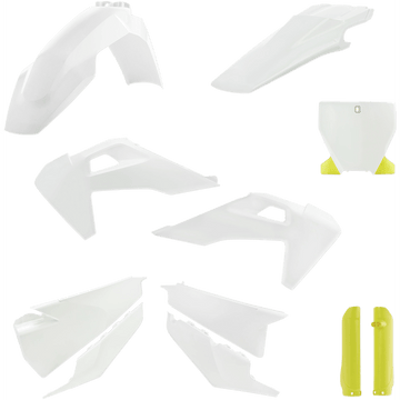 ACERBIS Full Replacement Body Kit OEM '19 White/Yellow 2726556345