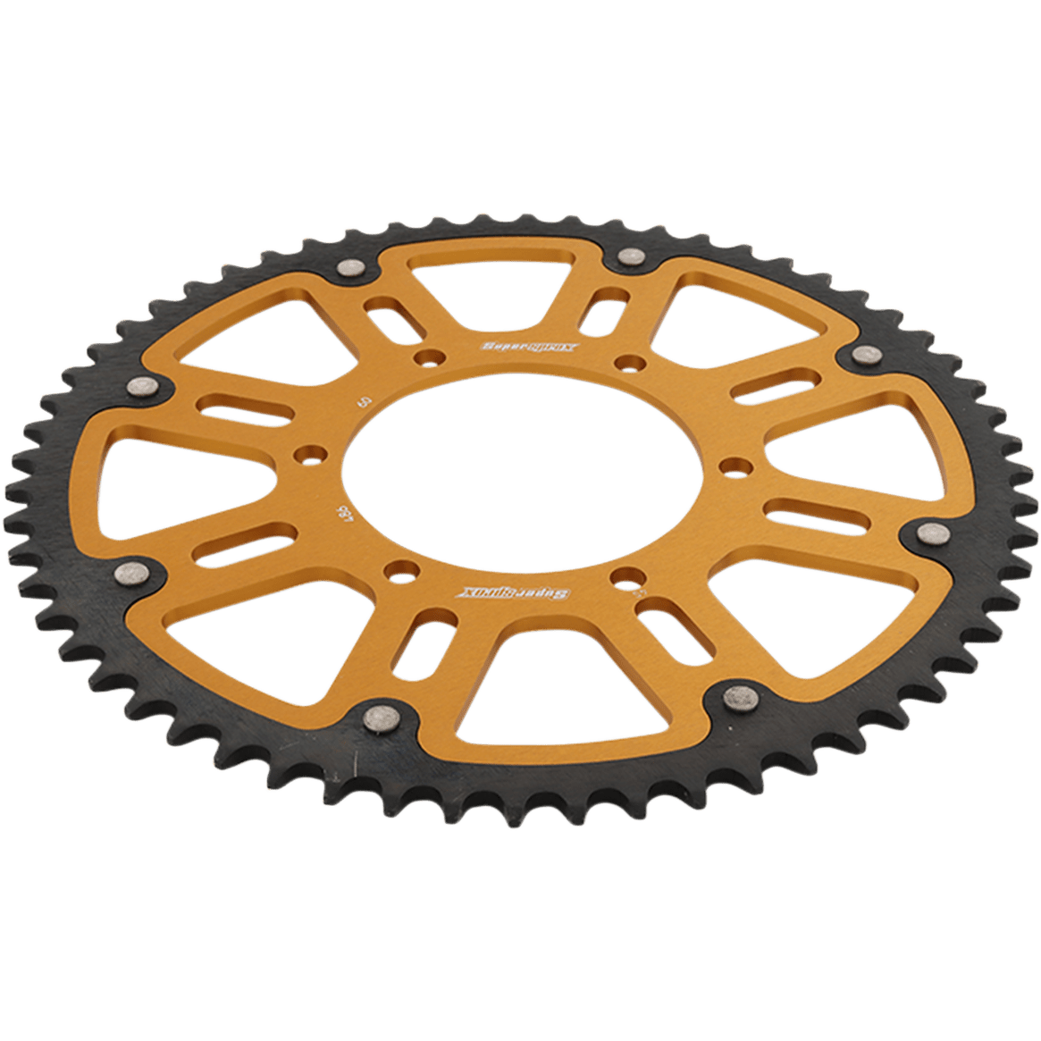 SUPERSPROX Stealth Rear Sprocket 60 Tooth Gold Kawasaki/Yamaha/Suzuki RST48660GLD