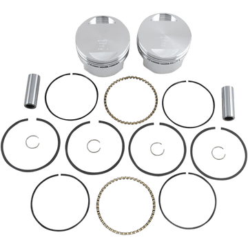 WISECO Piston Kit Standard XL 1200 | Buell with OEM 1200 Heads