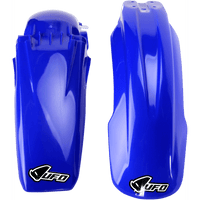 UFO Front and Rear MX Fender Kit Blue YZ125/250