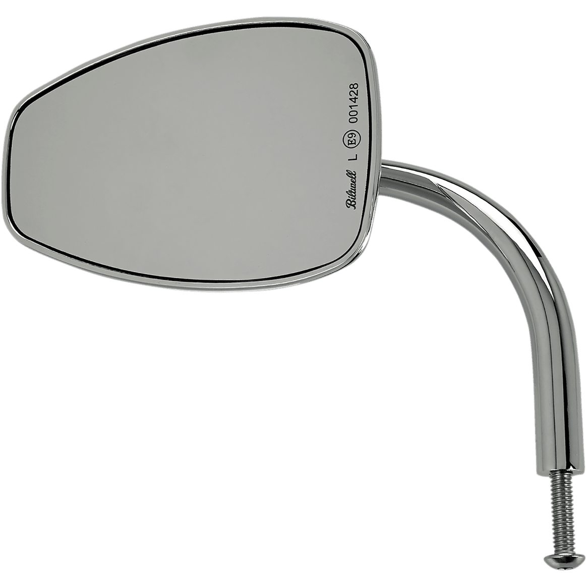 BILTWELL Mirror Tear Drop Chrome 6504400531