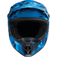 Z1R Youth Rise Helmet Digi Camo Blue Small