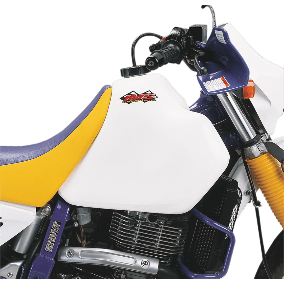 IMS PRODUCTS INC. Large-Capacity Gas Tank White Suzuki 3.5 Gallon 115514W1