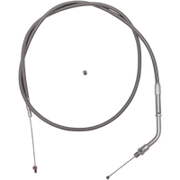 BARNETT Throttle Cable +6" Stainless Steel