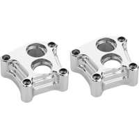 ARLEN NESS Lifter Block Covers 10 Gauge Chrome 12572