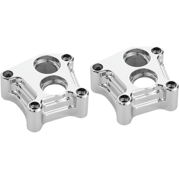 ARLEN NESS Lifter Block Covers 10 Gauge Chrome 12572