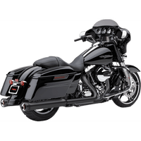 COBRA Neighbor Hater Mufflers for '95-'16 Bagger Black 6107RB