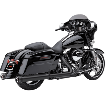 COBRA Neighbor Hater Mufflers for '95-'16 Bagger Black 6107RB