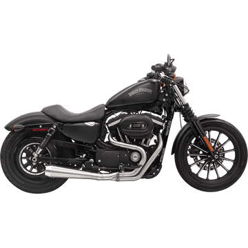 BASSANI XHAUST Road Rage 3 Exhaust Stainless Steel '04-'20 XL 1X52SS