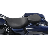 MUSTANG Seat Wide Tripper™ Solo without Backrest Smooth Black FL '08+ 76692