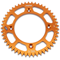 SUNSTAR SPROCKETS Rear Sprocket 49 Tooth Gas Gas/Husqvarna/KTM Works/Orange