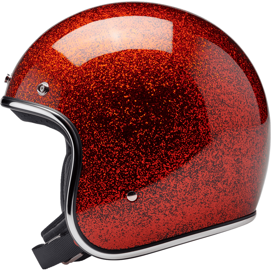 BILTWELL Bonanza Helmet Rootbeer Megaflake XS 1001457201