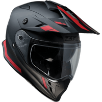 Z1R Range Helmet Uptake Black/Red Medium