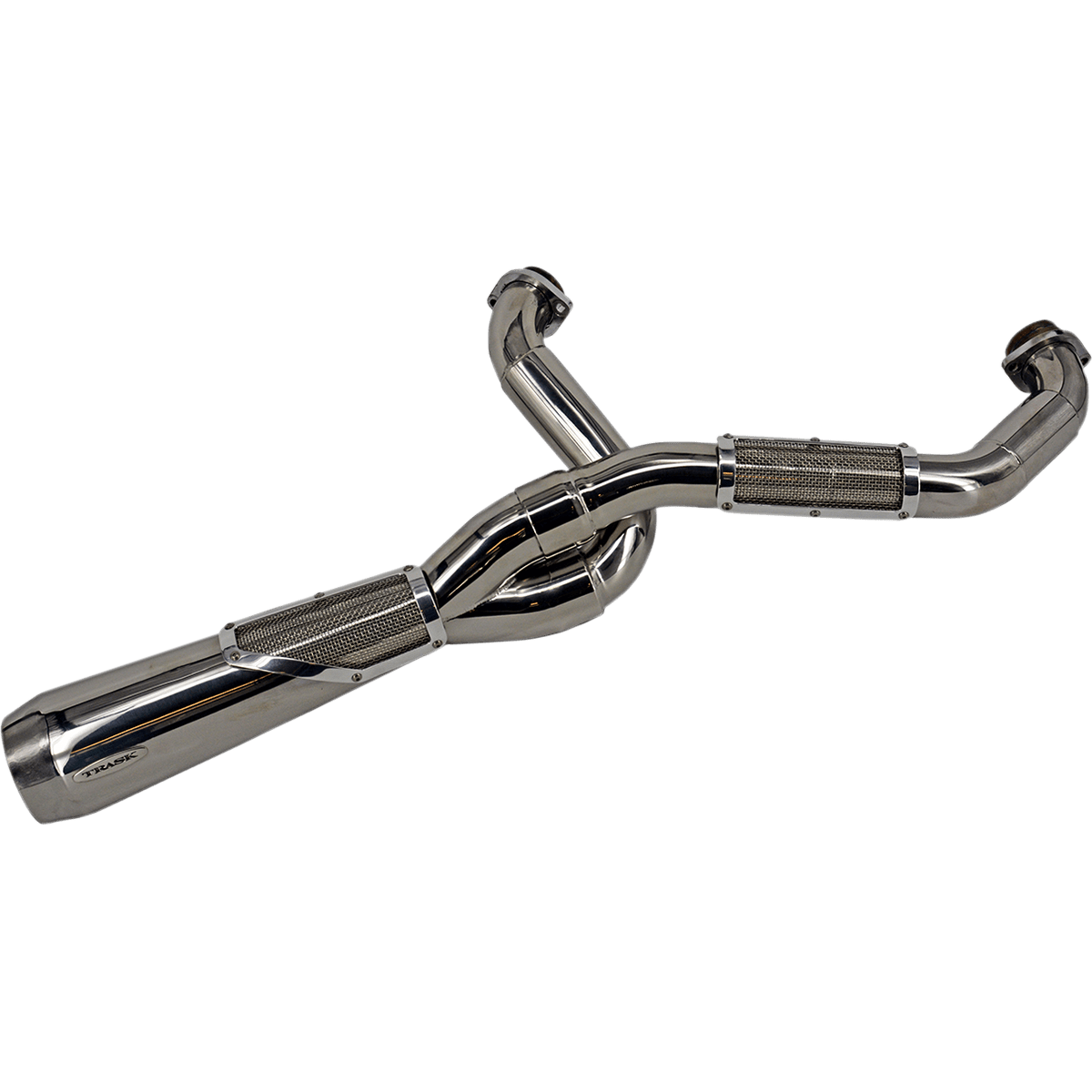 TRASK 2-into-1 Big Sexy Exhaust System Polished Stainless Steel TM5110PO