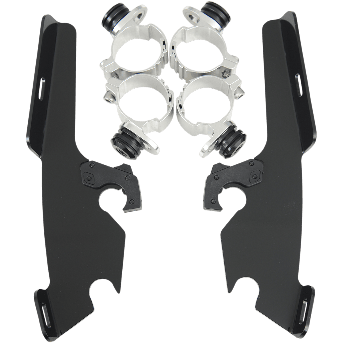 MEMPHIS SHADES Fats/Slim Trigger Lock Mounting Kit VTX 1300 Black MEB8973