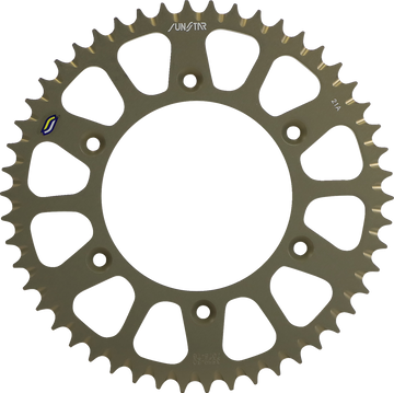 SUNSTAR SPROCKETS Rear Sprocket 50 Tooth Honda Works/Gold 5355950