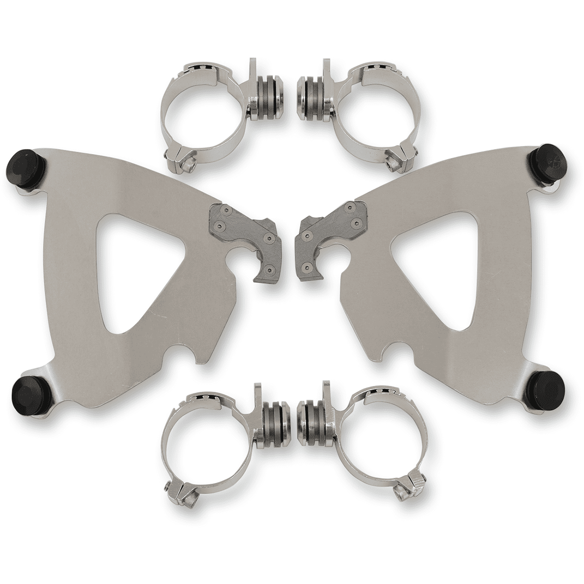 MEMPHIS SHADES Road Warrior Mounting Kit Polished FXDWG MEK2029