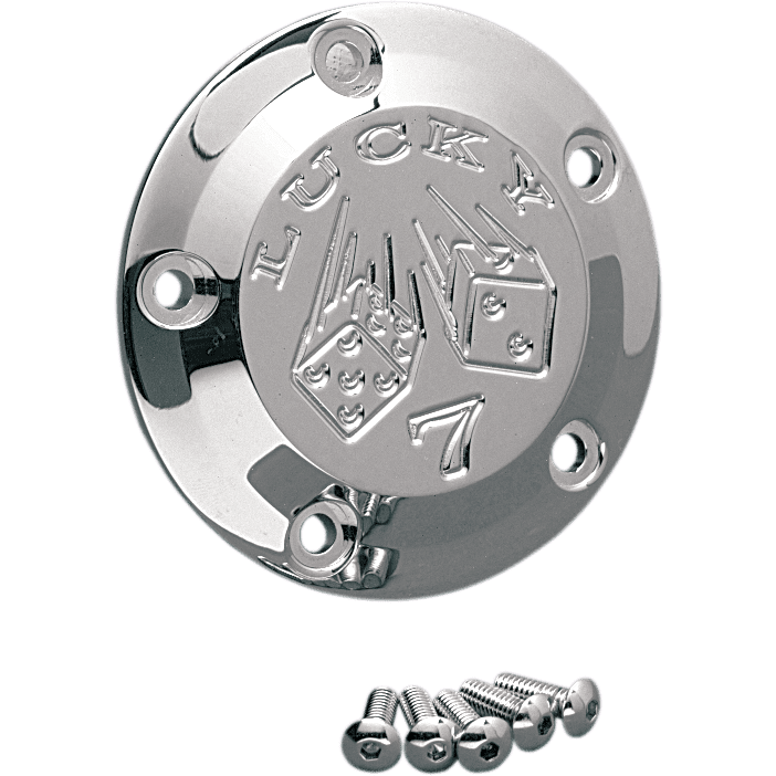 JOKER MACHINE Points Cover Lucky 7 5 Hole Chrome 0299L