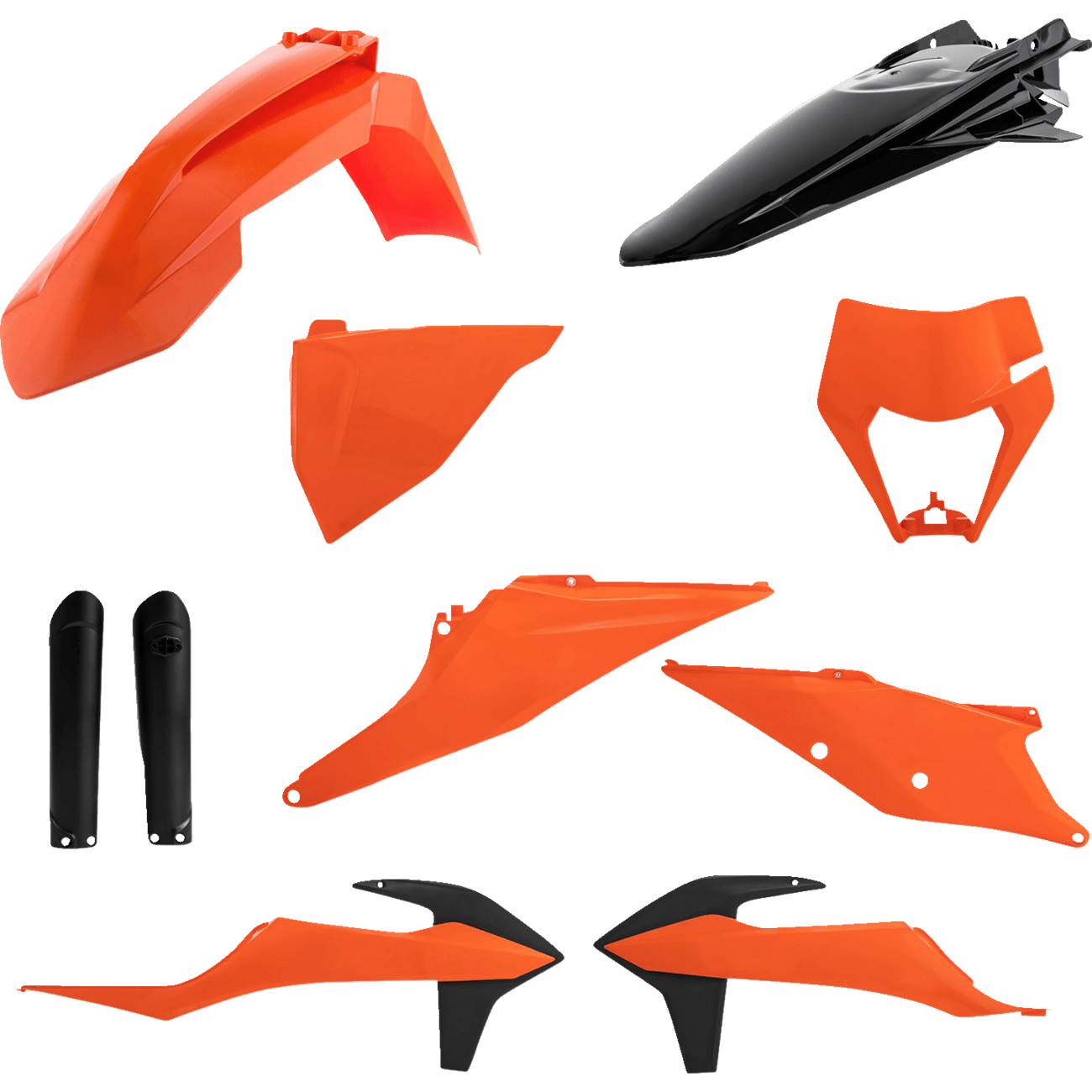 ACERBIS Full Replacement Body Kit OEM '23 Orange/Black 2791547705