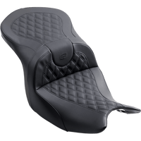 SADDLEMEN Seat Roadsofa™ Without Backrest Full Lattice Stitch Black H1807182