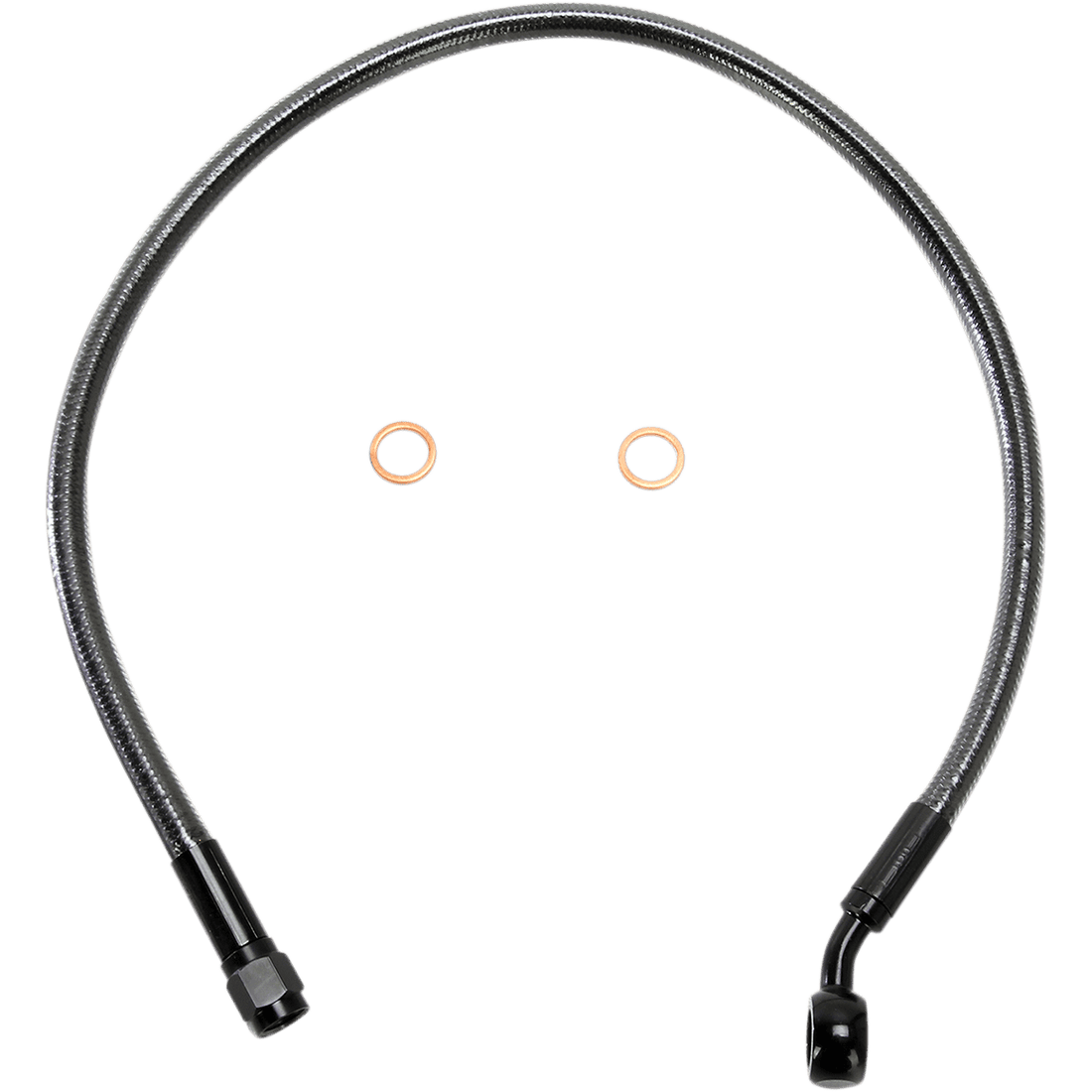 MAGNUM SHIELDING Brake Line 10mm-35° 22" Black Pearl AS47122