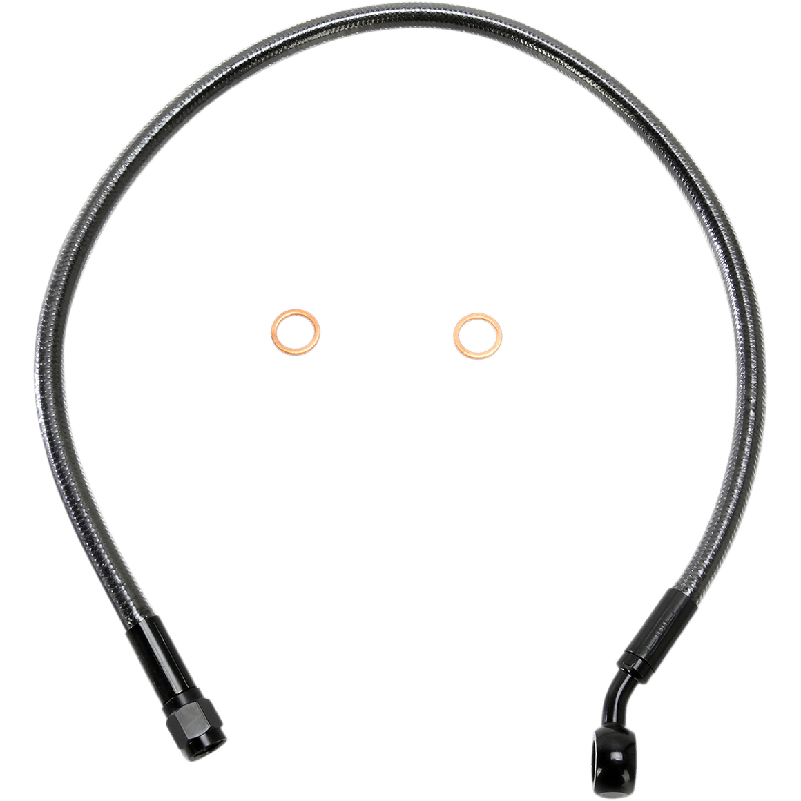 MAGNUM SHIELDING Brake Line 10mm-35° 22" Black Pearl AS47122