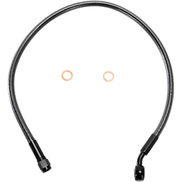 MAGNUM SHIELDING Brake Line 10mm-35° 22" Black Pearl AS47122