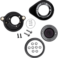 S&S CYCLE Air Stinger Stealth Air Cleaner Kit Black 1700718A