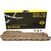 PROX 520 MX Chain Gold 120 Link 07RC520120CG