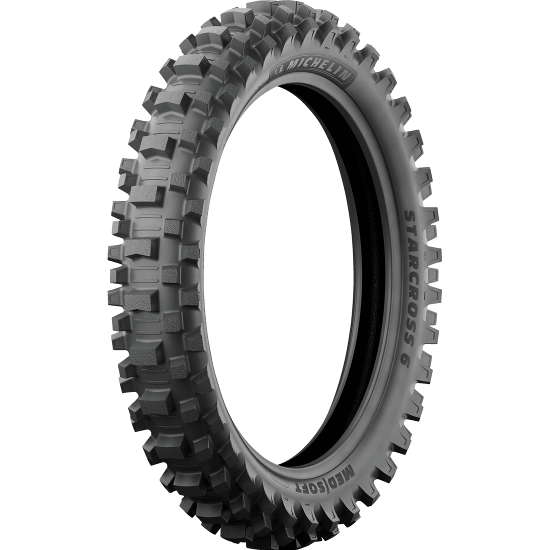 MICHELIN Tire StarCross 6 Medium Soft Rear 100/90-19 57M 53769