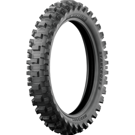 MICHELIN Tire StarCross 6 Medium Soft Rear 110/90-19 62M 77166