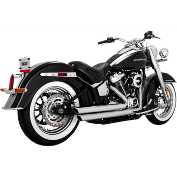 VANCE & HINES Big Shots Staggered Exhaust System Chrome 17341