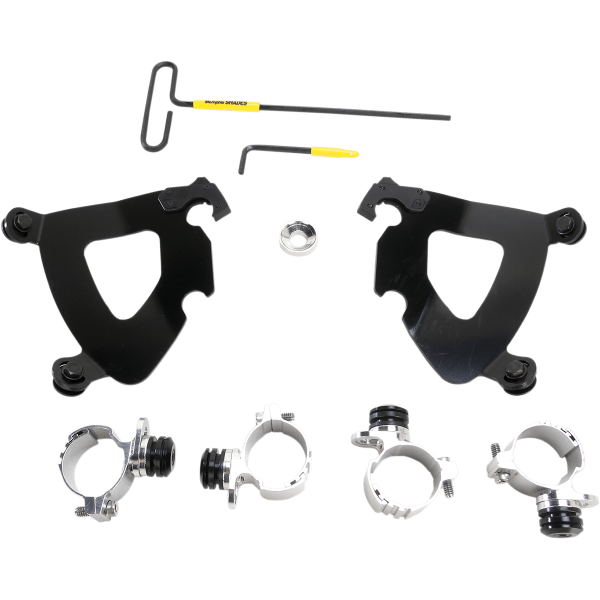 MEMPHIS SHADES Gauntlet Mounting Kit Black XL883 MEB2002