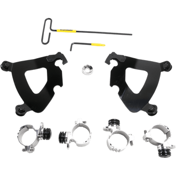 MEMPHIS SHADES Gauntlet Mounting Kit Black XL883 MEB2002