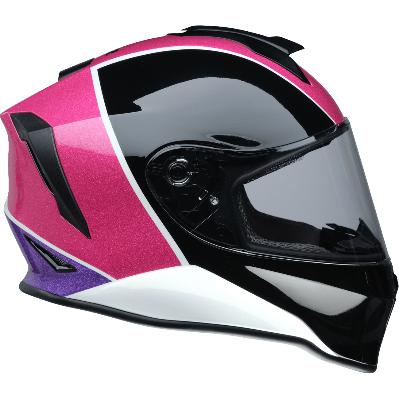 Z1R Youth Warrant 2.0 Helmet Fresh Pow Pink/Purple Small