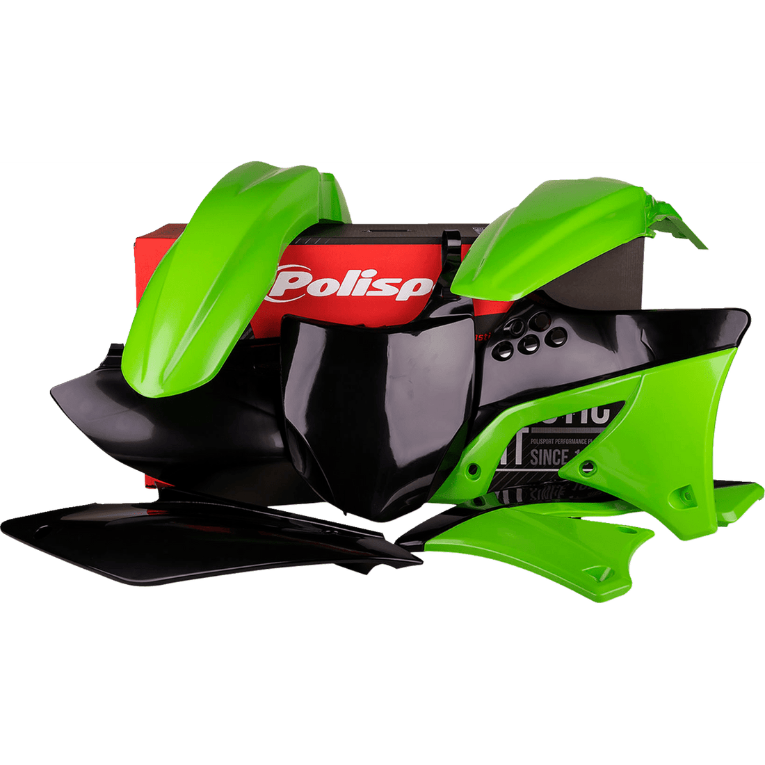 POLISPORT Body Kit Complete OEM Green/Black KX 250F 90463