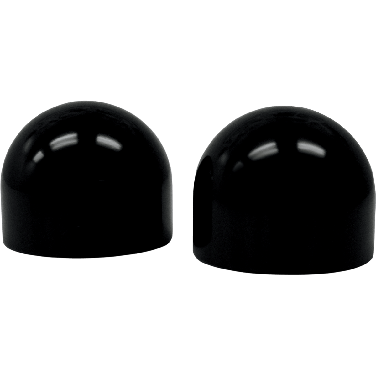 LA CHOPPERS Axle Caps Black Dome LA781000B