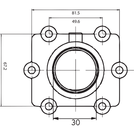 KIMPEX Carburetor Mounting Flange Arctic Cat